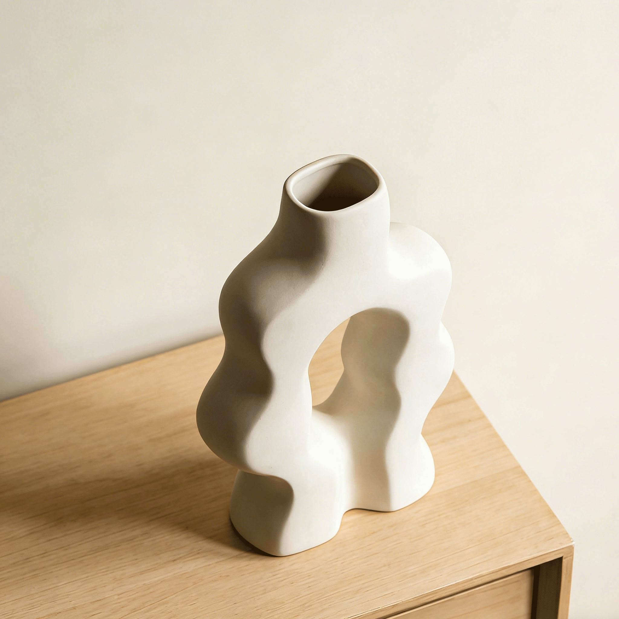 Set de 3 floreros elegantes para decoración