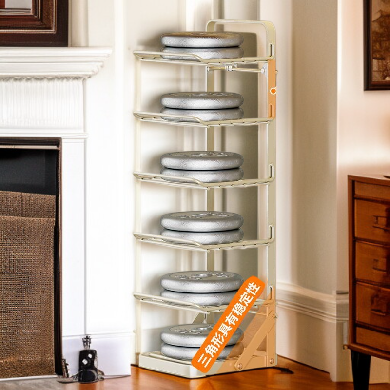 رف تخزين وتحضير الطعام قابل للطي ومعلق على الحائط للاستخدام المنزلي