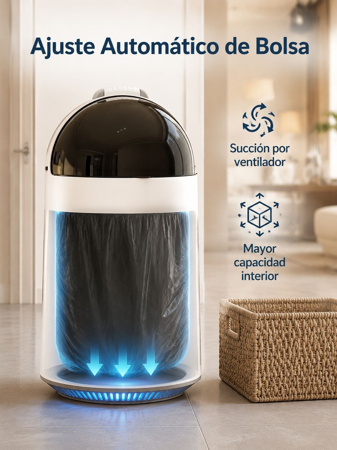 Funda de absorción automática