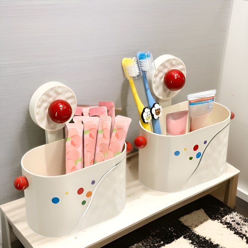 Suction Wall-mounted Multi-purpose Shelf