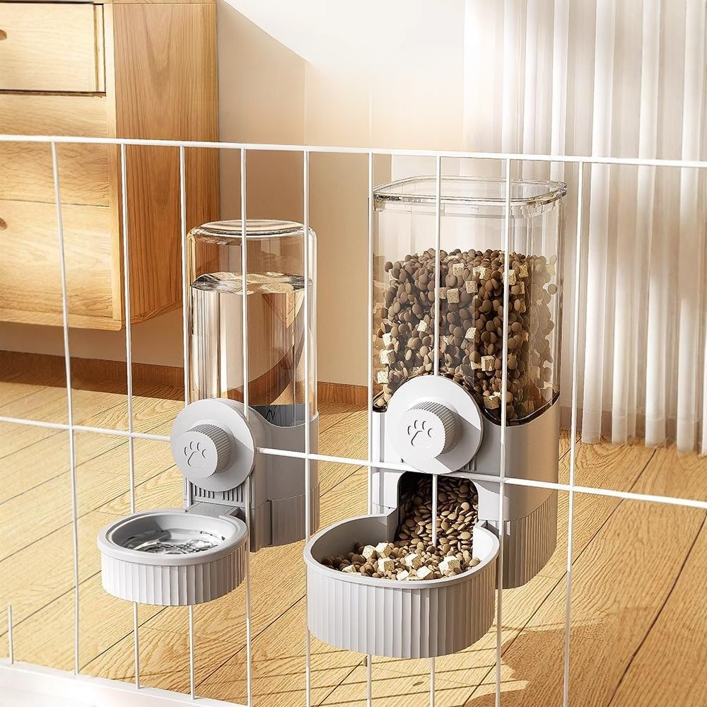 寵物懸掛式自動餵食器貓咪飲水器水壺