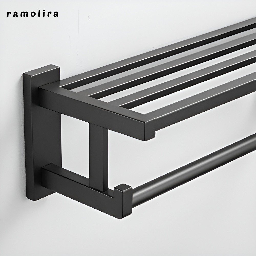 타올걸이 펀치프리 욕실수납장 (3개)