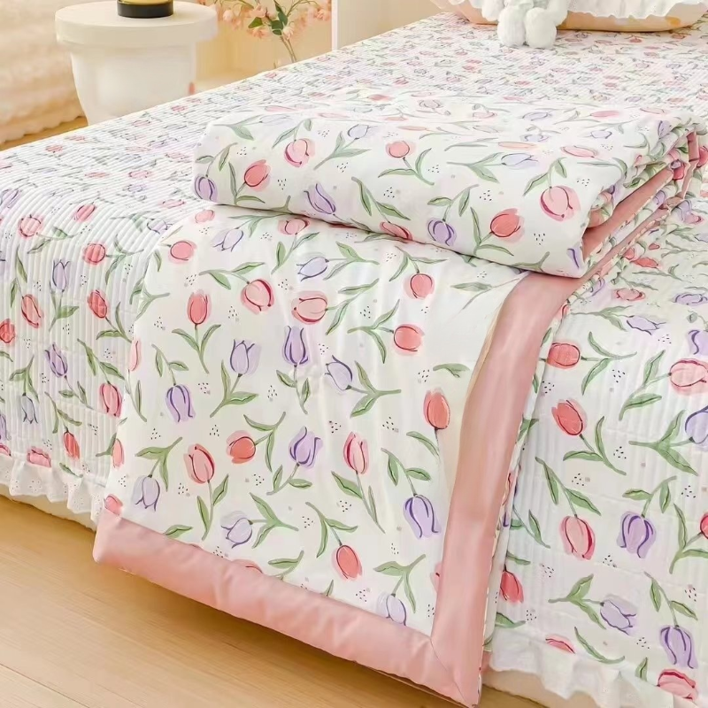 워시드 코튼 썸머 퀼트