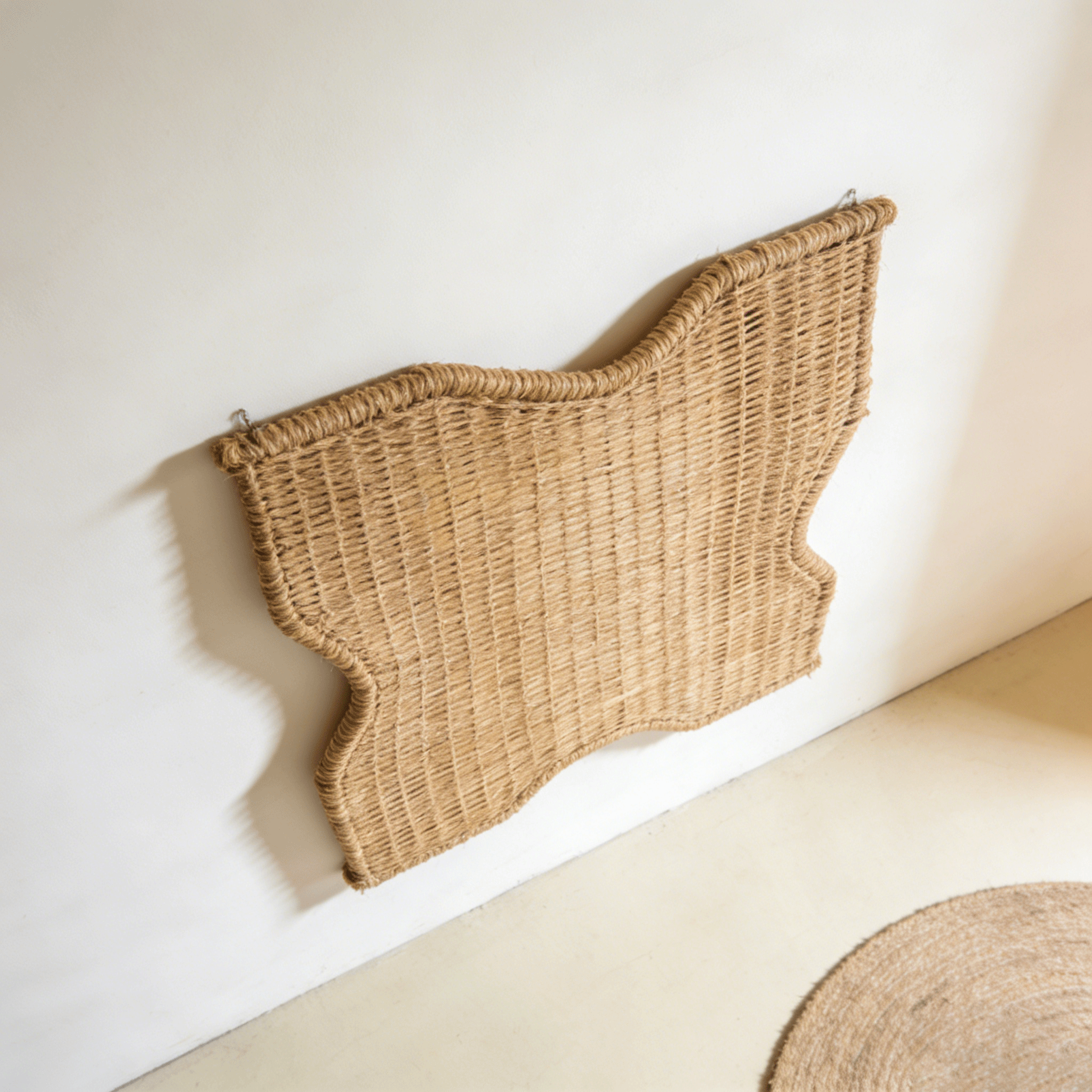 ชุดของประดับบ้านทำมือจากหญ้า (4 ชิ้น)