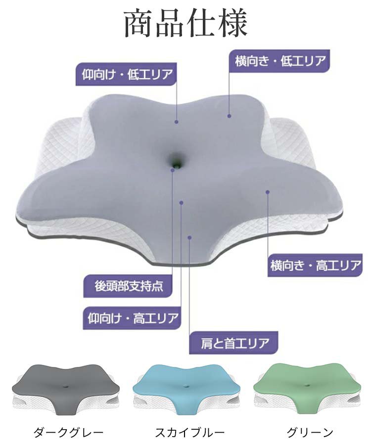 低反発メモリーピロー