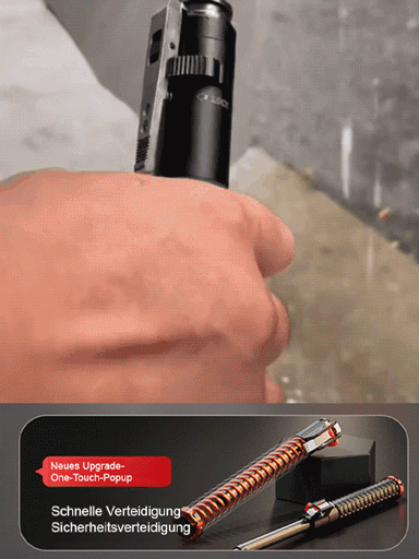 Teleskop-Schlagstock Wanderstock