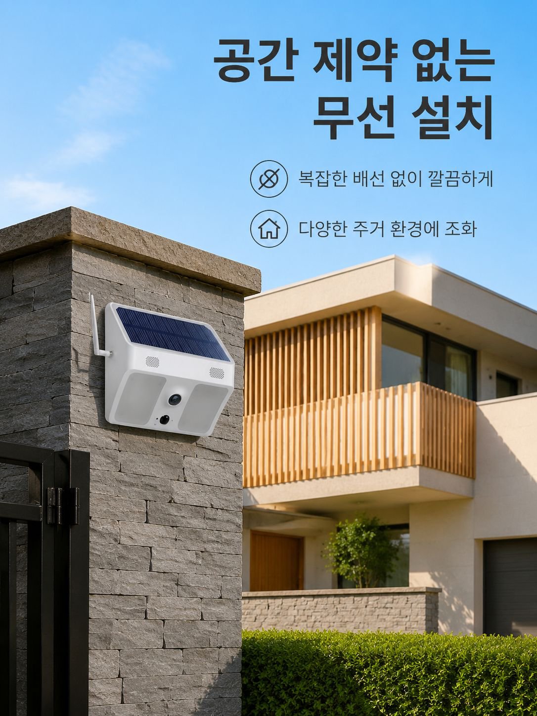 방수 감시카메라 무선 와이파이 정원등 적외선 감지 인체 감시카메라 야외 방수 고화질카메라
