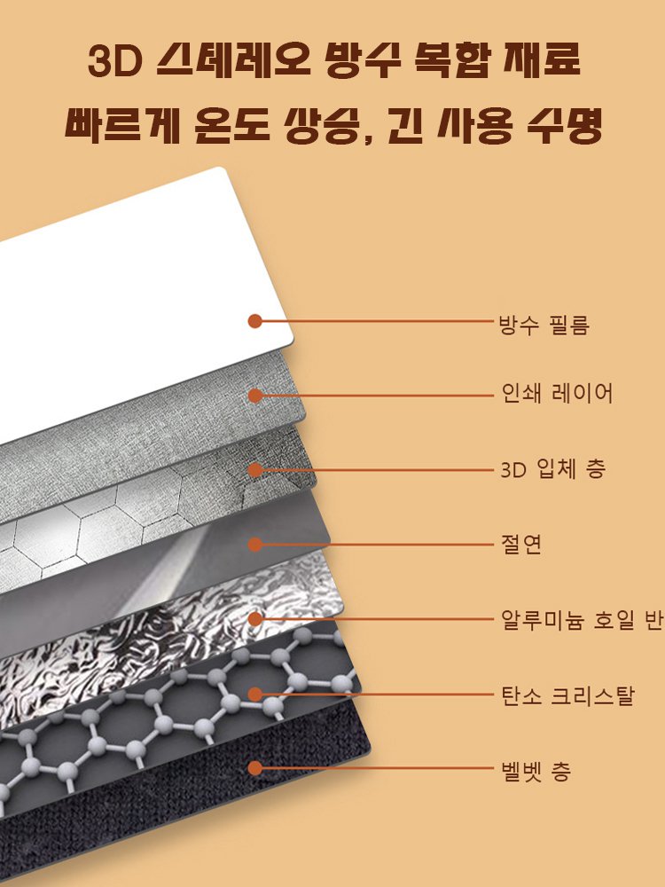 초고속 온열 발히터 난방 레그 워머 