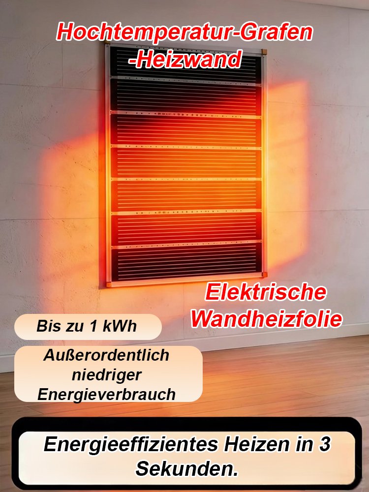 Wandheizung aus wabenförmigem Graphen-Ferninfrarot-Kohlenstoffkristall