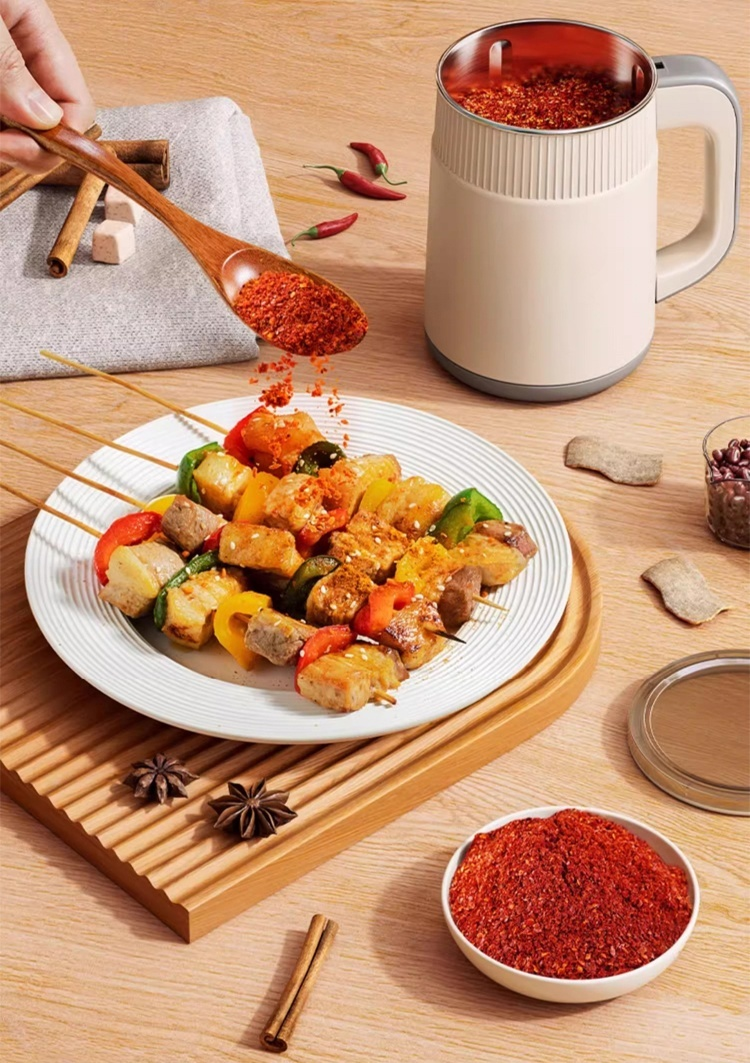 Zweifarbige elektrische Mühle für die Küche