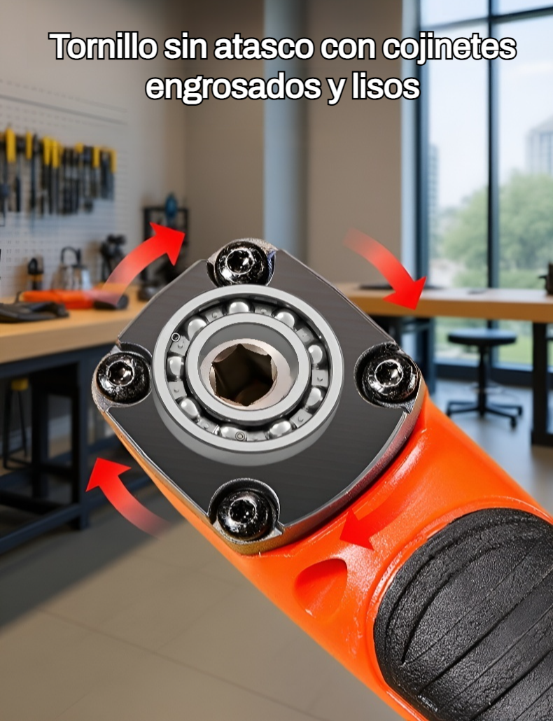 Destornillador eléctrico con batería recargable