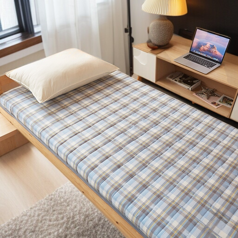 기숙사 싱글 매트리스 가정용 면 소프트 매트리스 커버 요 다다미 침대 침실 매트리스 매트리스 싱글 매트리스