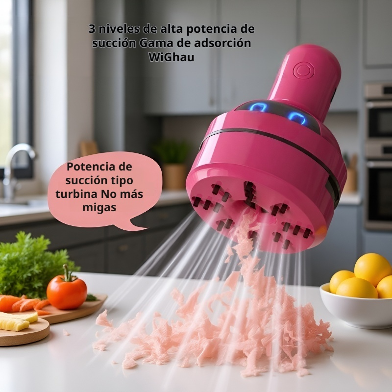 Aspiradora de Escritorio Mini Cartoon Inalámbrica y Eficiente