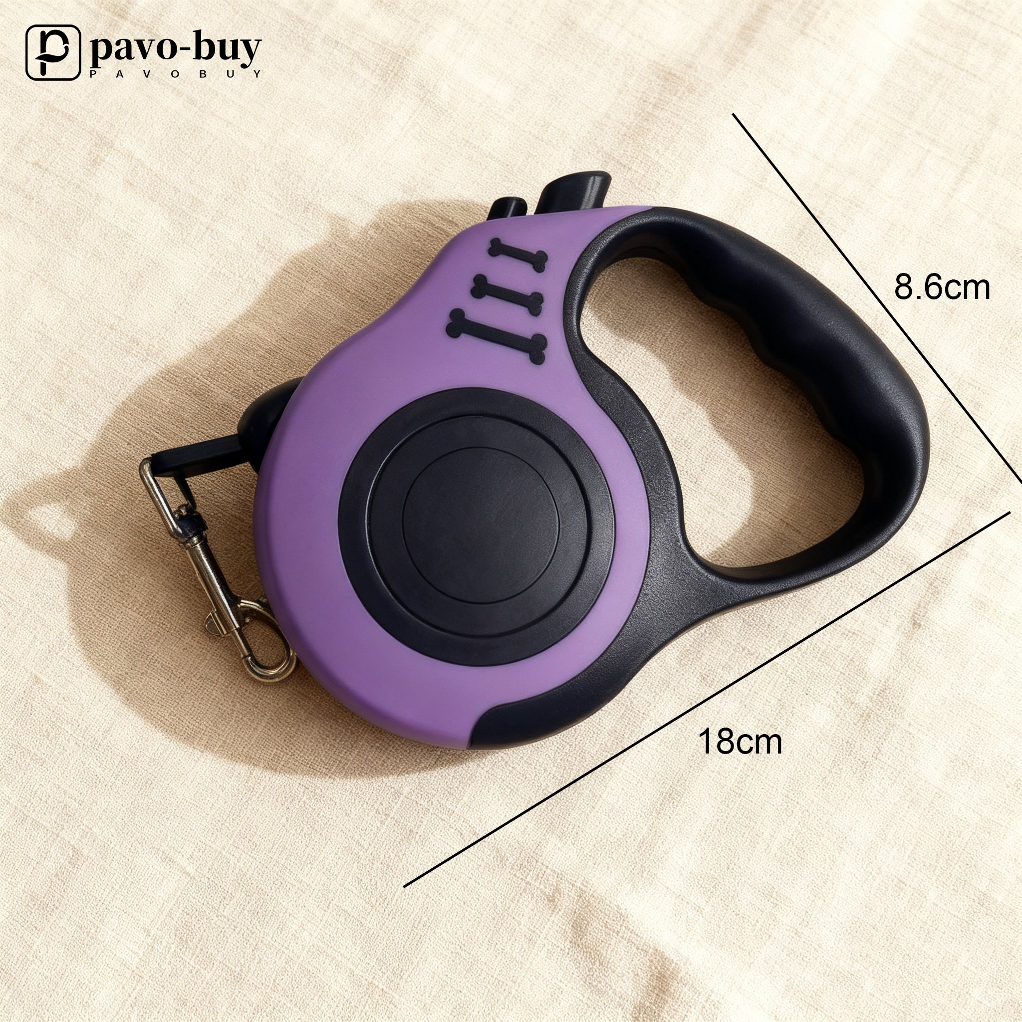 반려견 안전 목줄（두 팩）