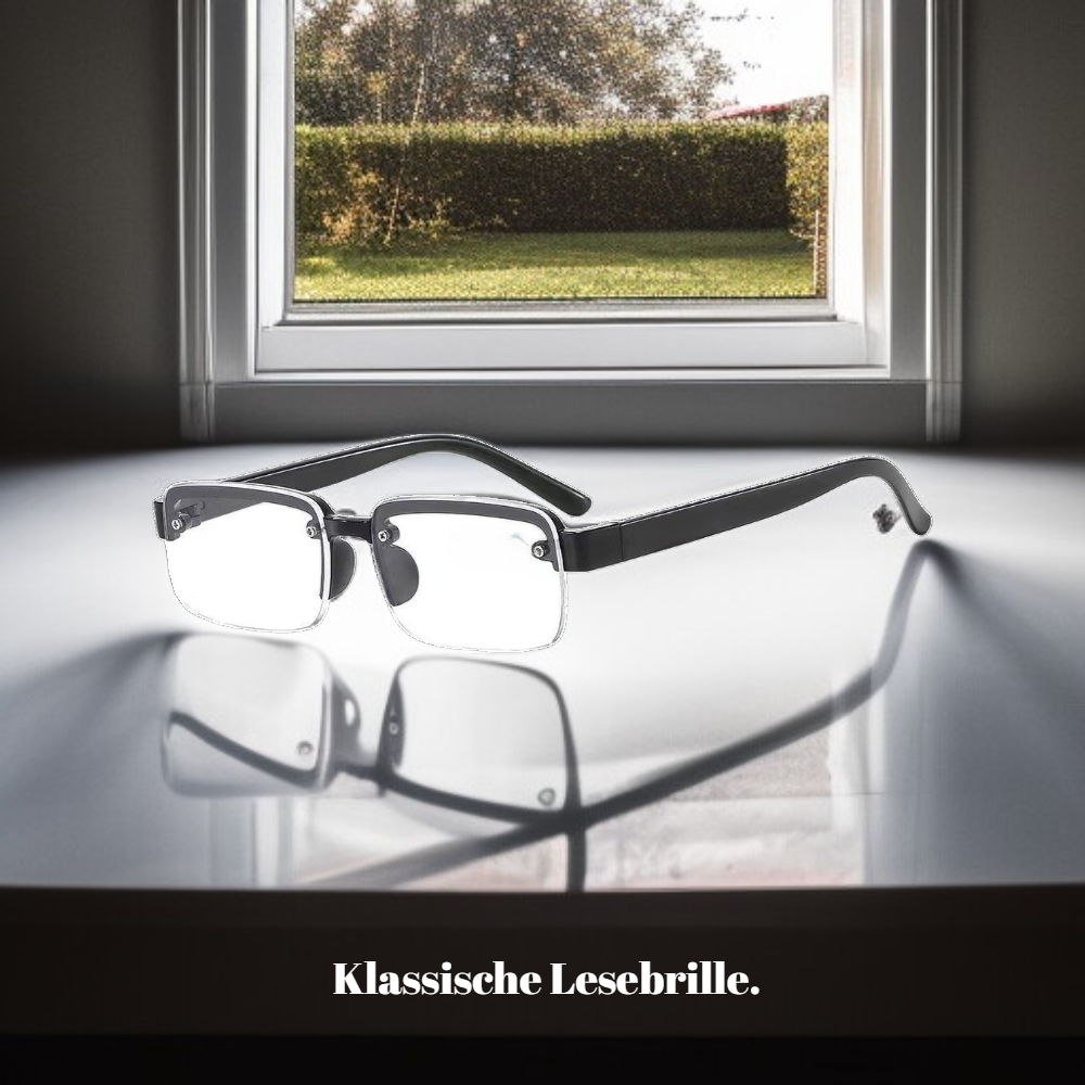 Klassische Lesebrille für Senioren