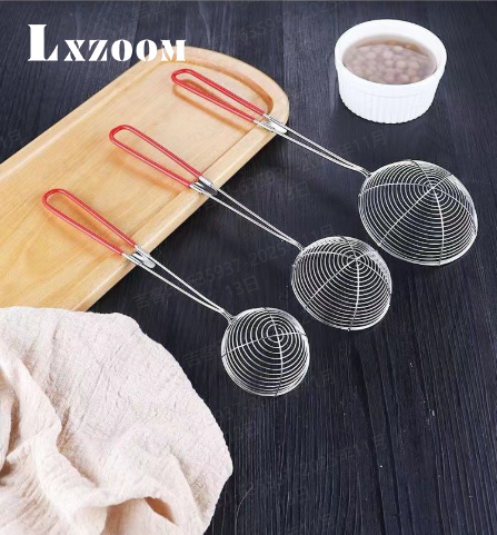 내구성 좋은 스테인리스 국자 3개