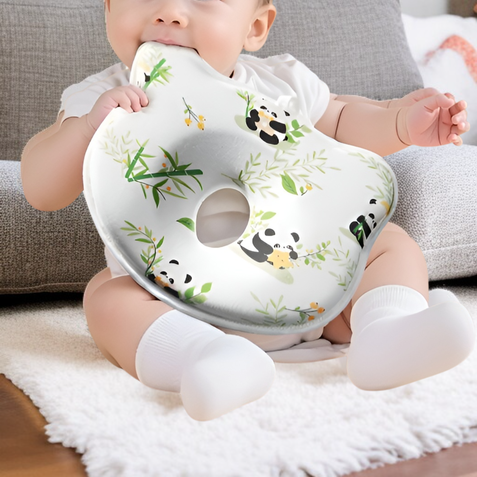 新生児用の頭の形を整えるベビーシェーピングピロー