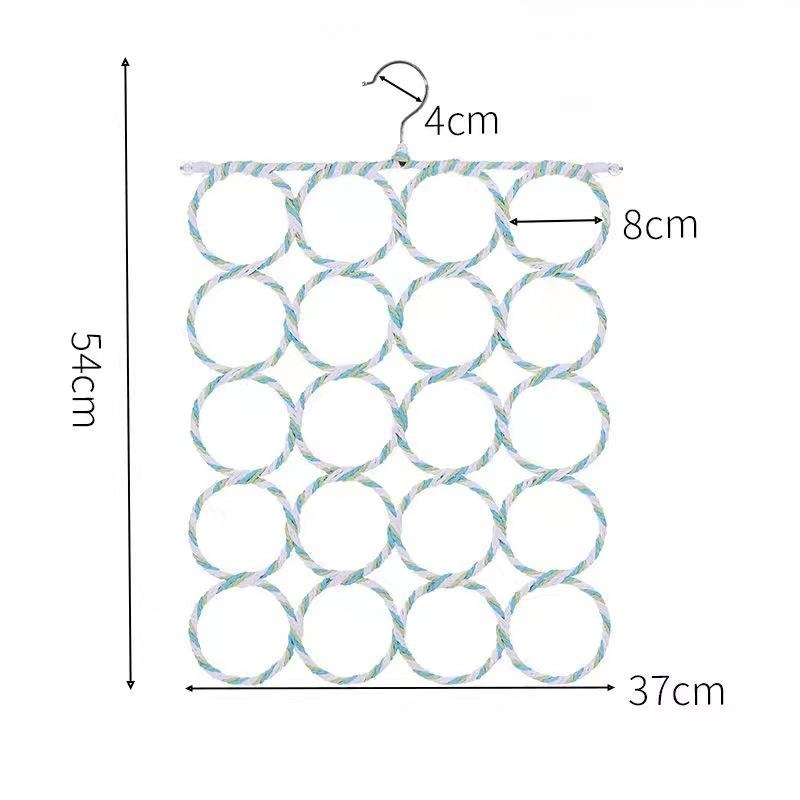 スカーフとネクタイ掛けラック