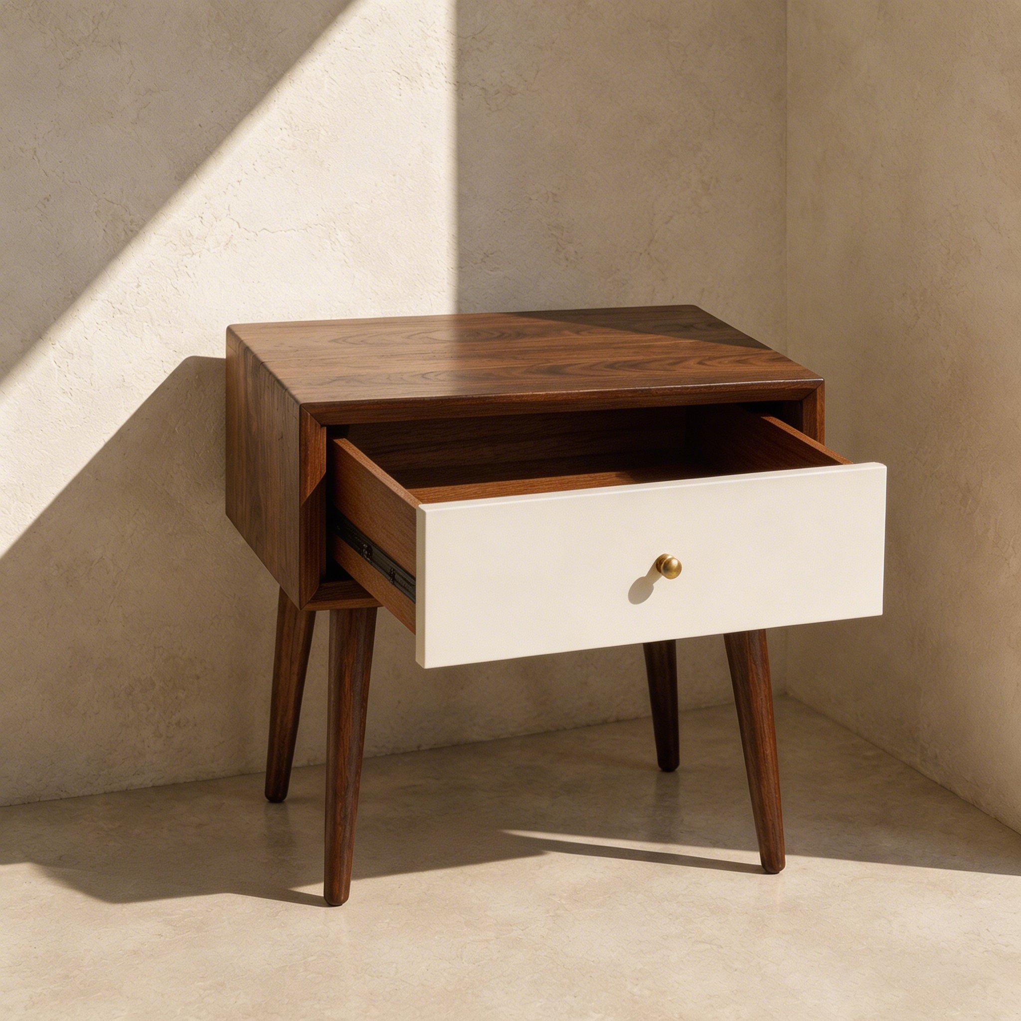 Schlafzimmer Massivholz Nachtschrank Set (2 Stück)