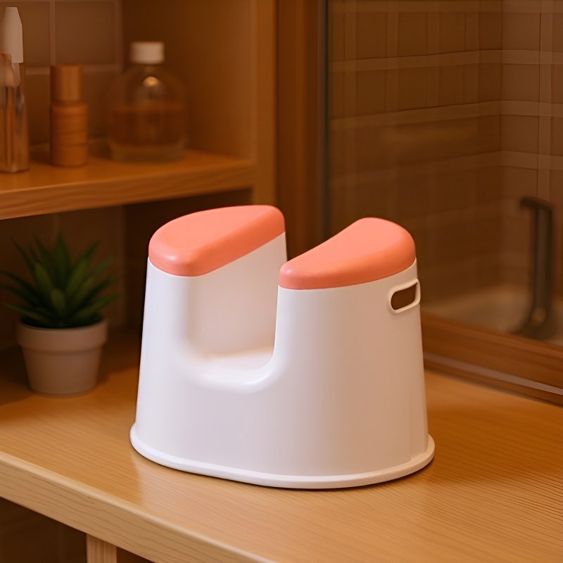 Thickened adult bathroom stool