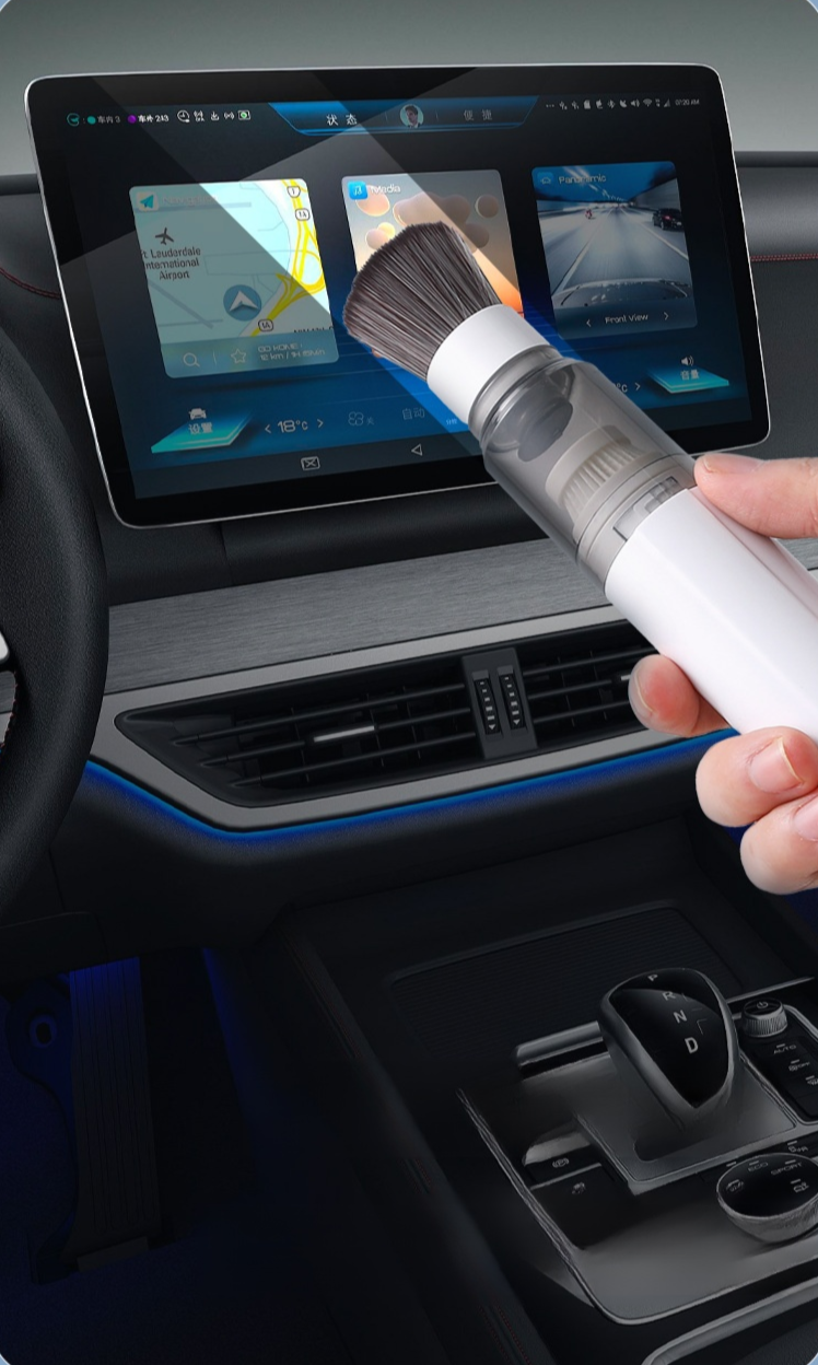 컴팩트한 디자인의 무선 휴대용 청소기