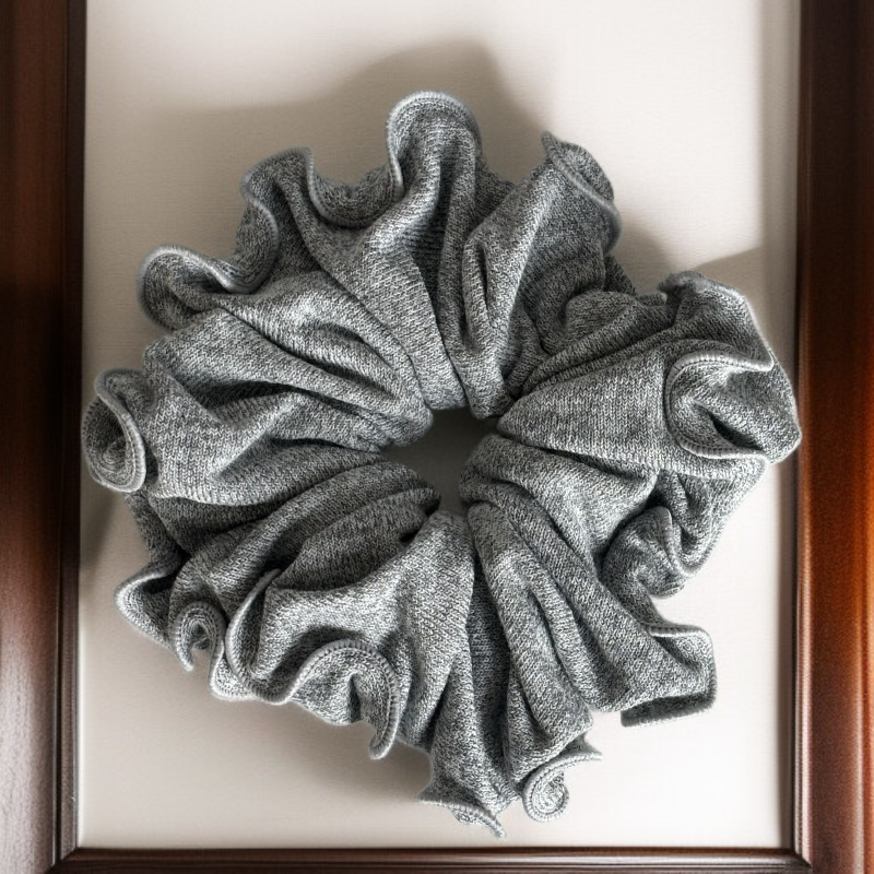 Nowoczesna damska gumka do włosów z dzianiny, miękka i nie tracąca kształtu