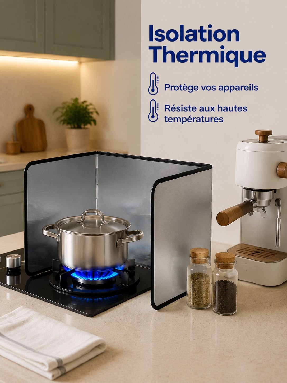 JMY-Déflecteur anti-éclaboussures d'huile domestique