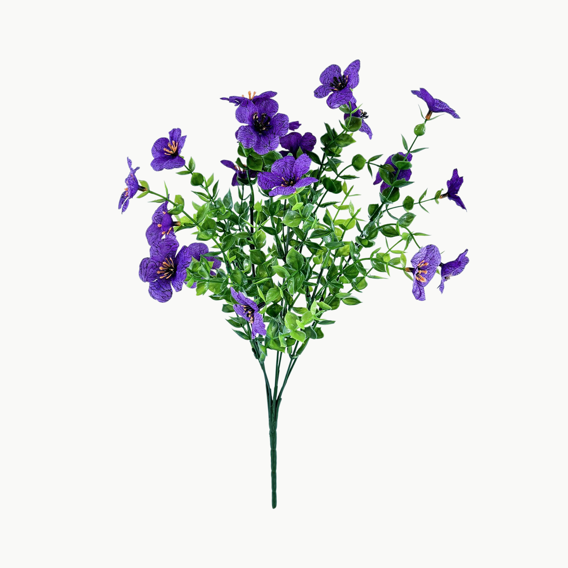  紫罗兰の新作人工シルクフラワー ダイニングテーブル装飾