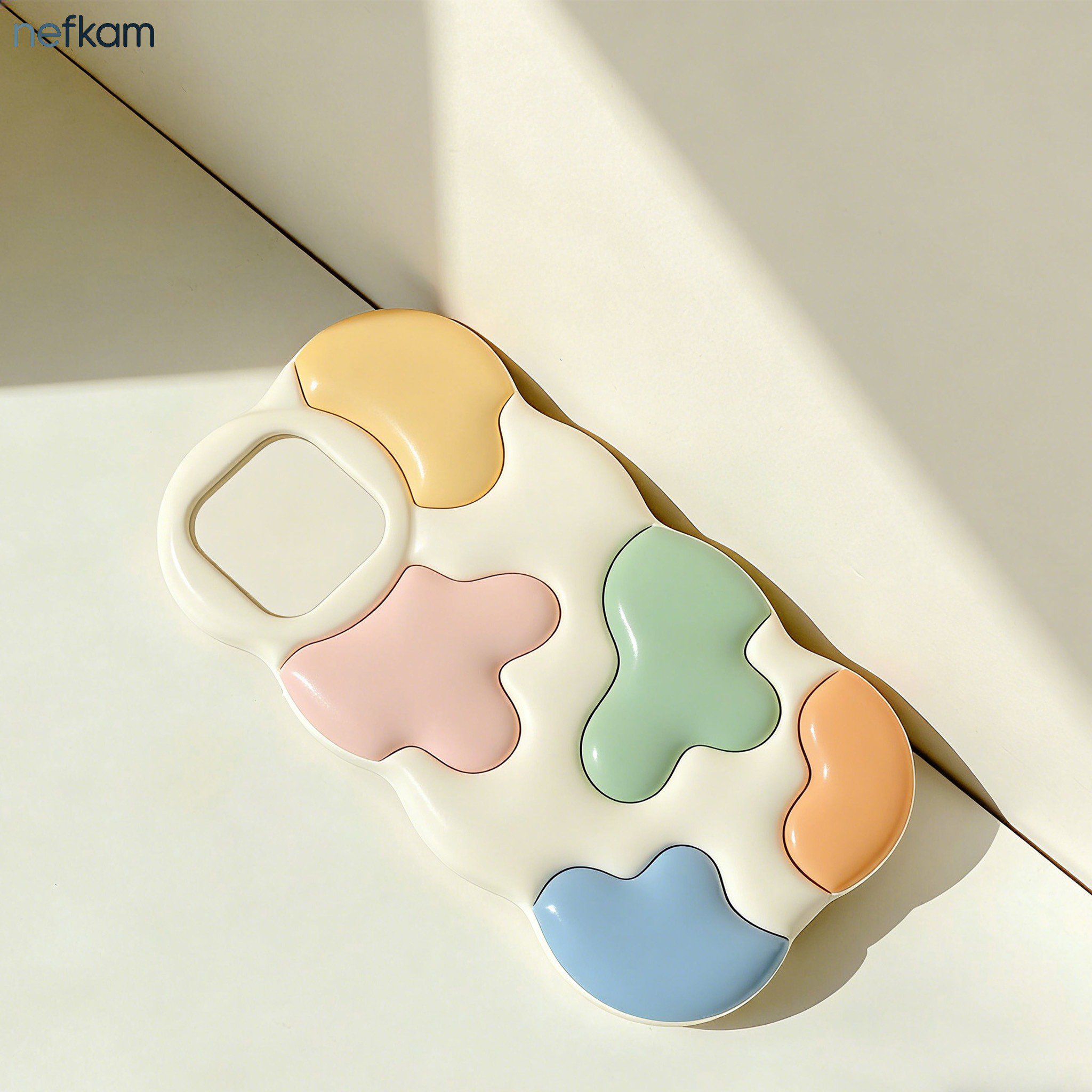 Silicone soft edge phone case front view