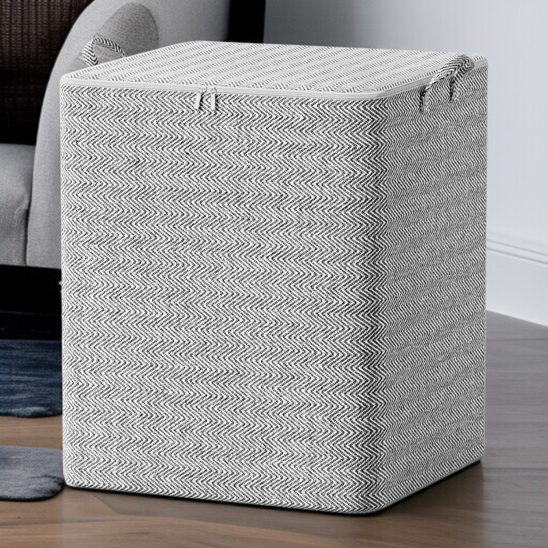 家庭用収納ボックス 大容量専用収納バッグ 引越し整理 収納キルト 収納ボックス 衣類収納バッグ