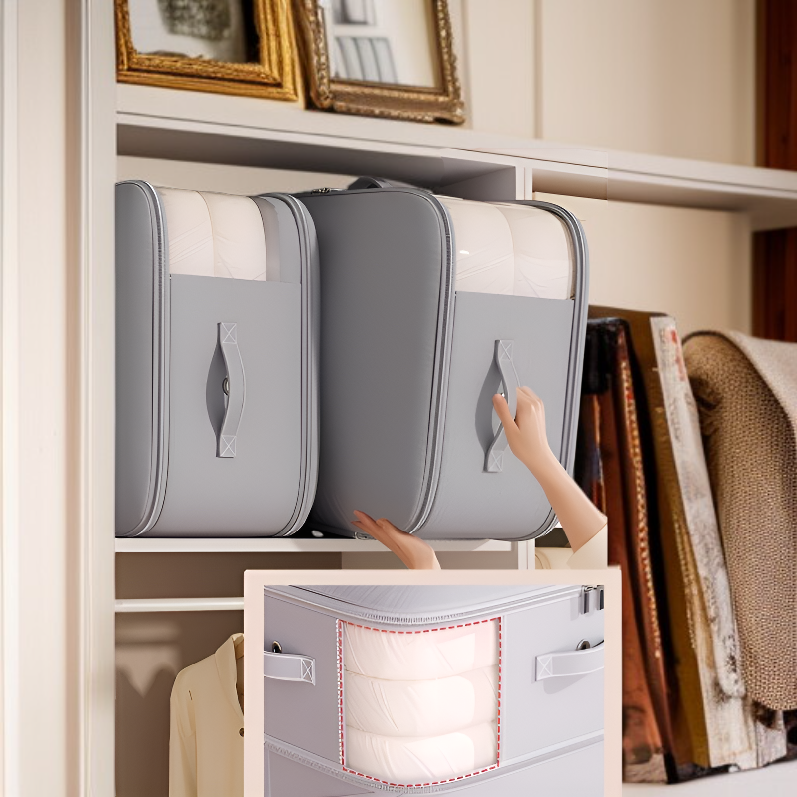 이불 보관 가방