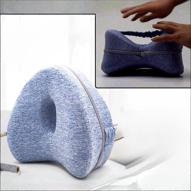 Side sleeping pillow for sleep assistance