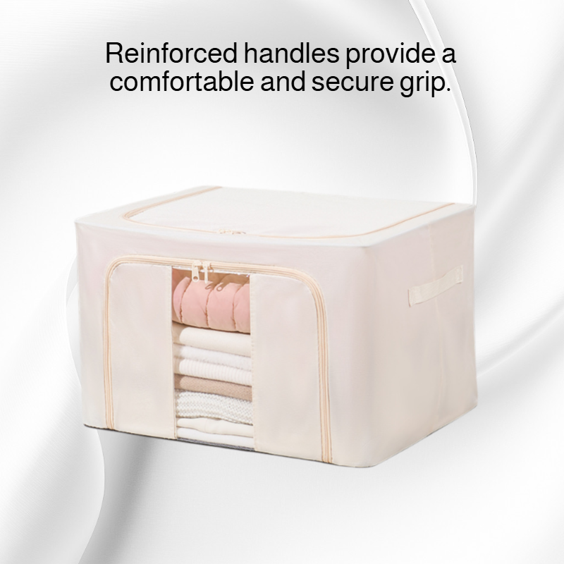 Extra-Thick Single Window Storage Container for Clothes