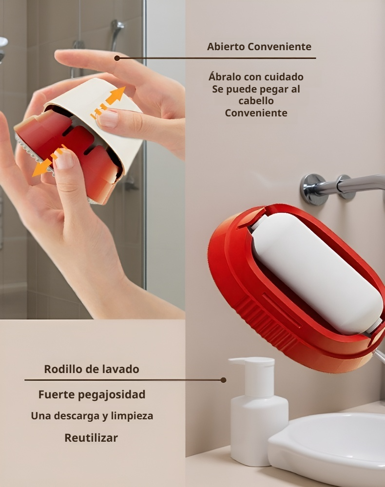 Accesorio de limpieza para eliminar pelos de mascotas