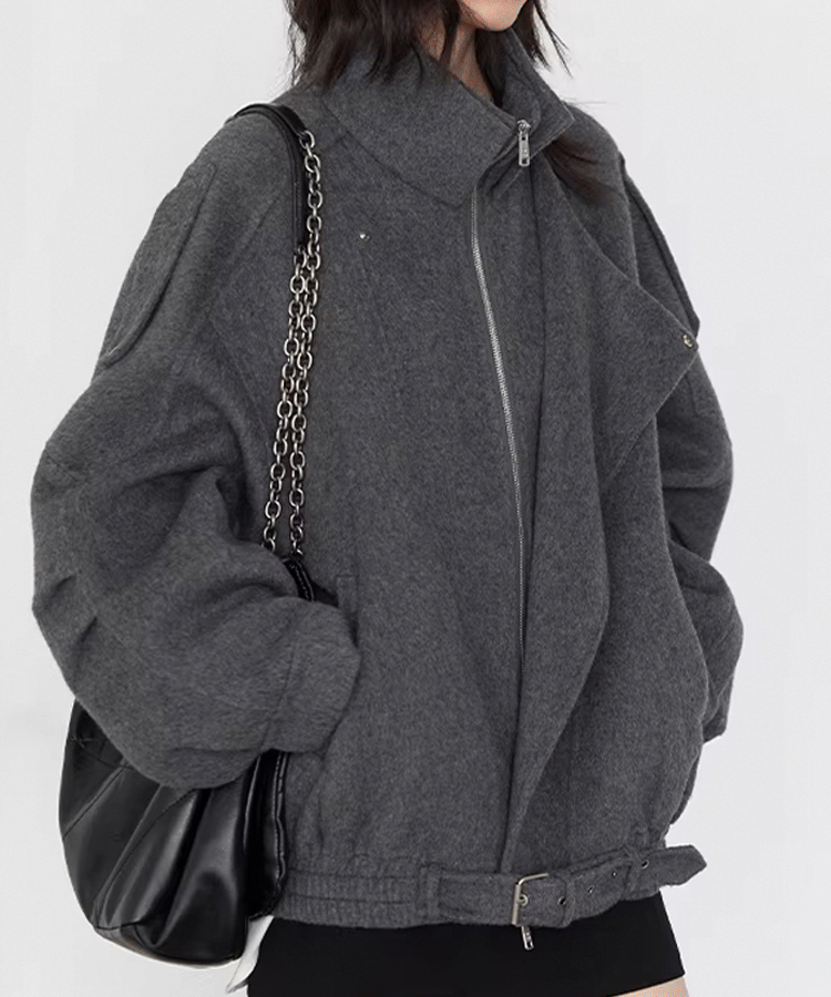 こだわりのウールジャケット（ショート丈＆ウエストシェイプ）