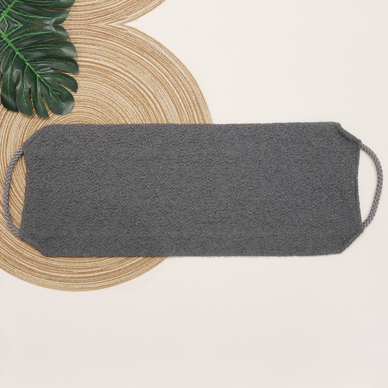 Serviette exfoliante épaissie pour nettoyer le dos
