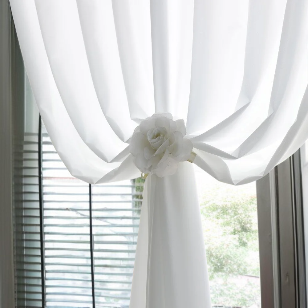 가정용 방충망 호텔 펜션의 비침방지 커튼 민박의 창호 베일을 비치지 않다