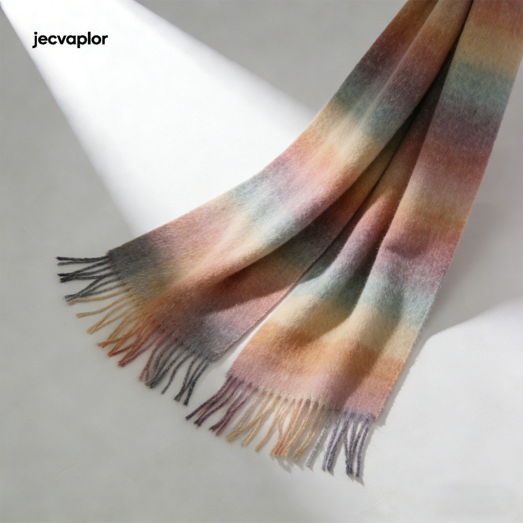 女士羊毛圍巾（2條）