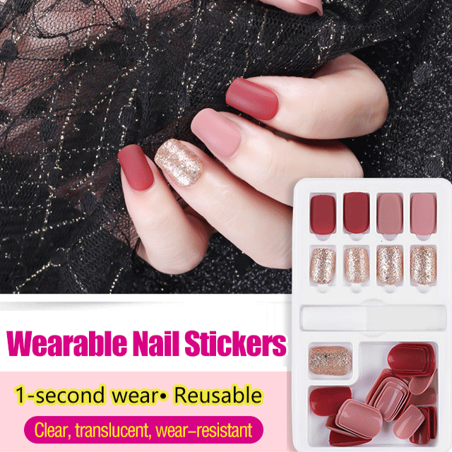 Removable wearable Nail Stickers