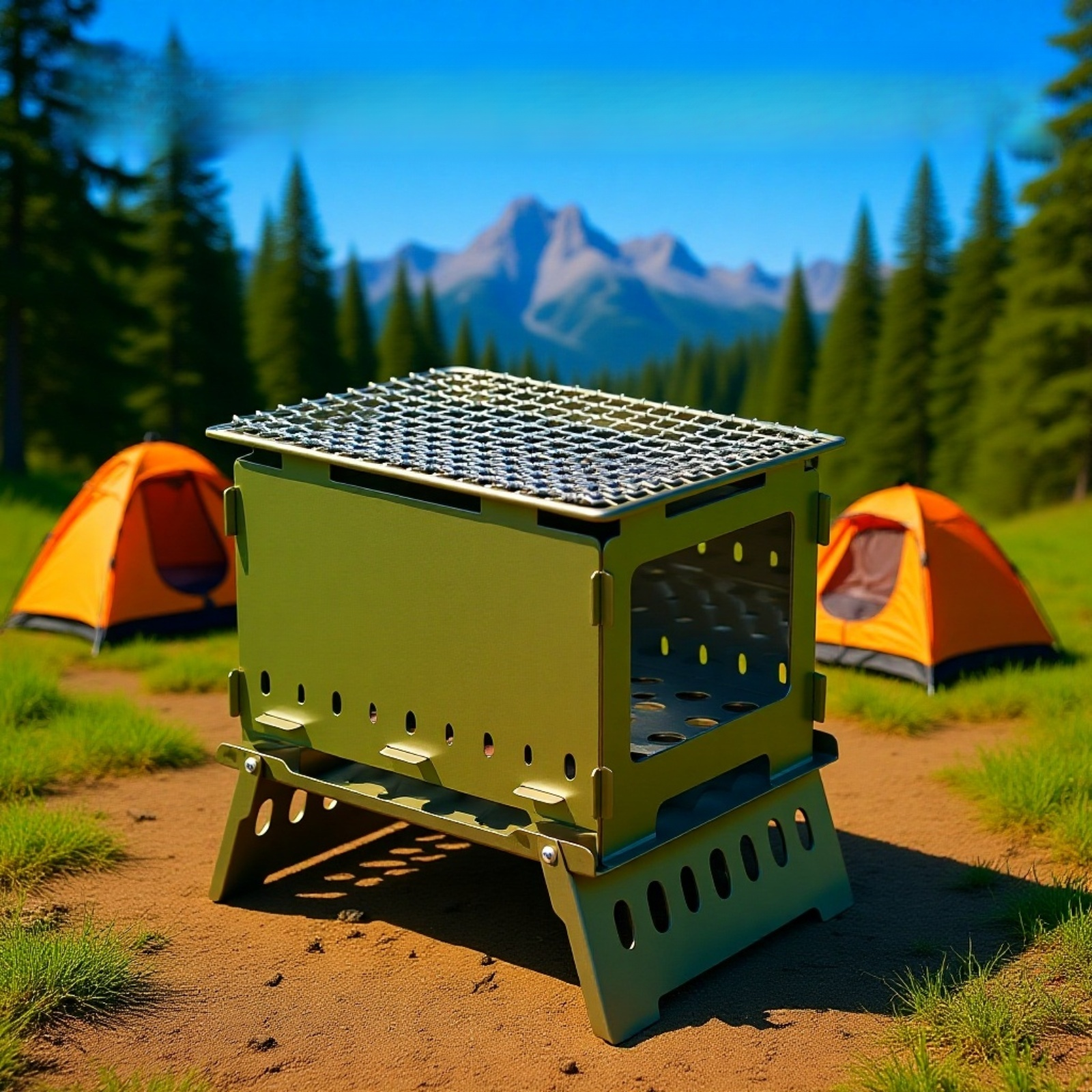 ポータブルバーベキューコンロ