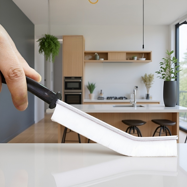 Brosse d’entretien pour fentes et interstices, usage domestique 