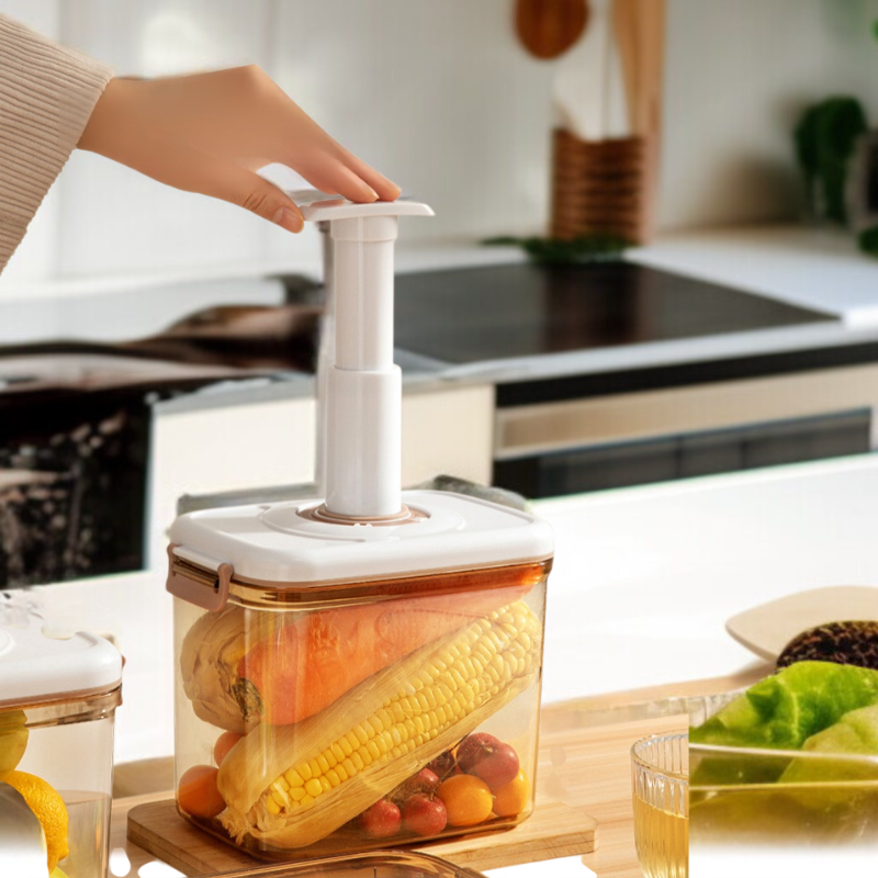 밀폐냉장보관함 주방보관 수납 진공보관함 물빠짐 제때 가열보관함