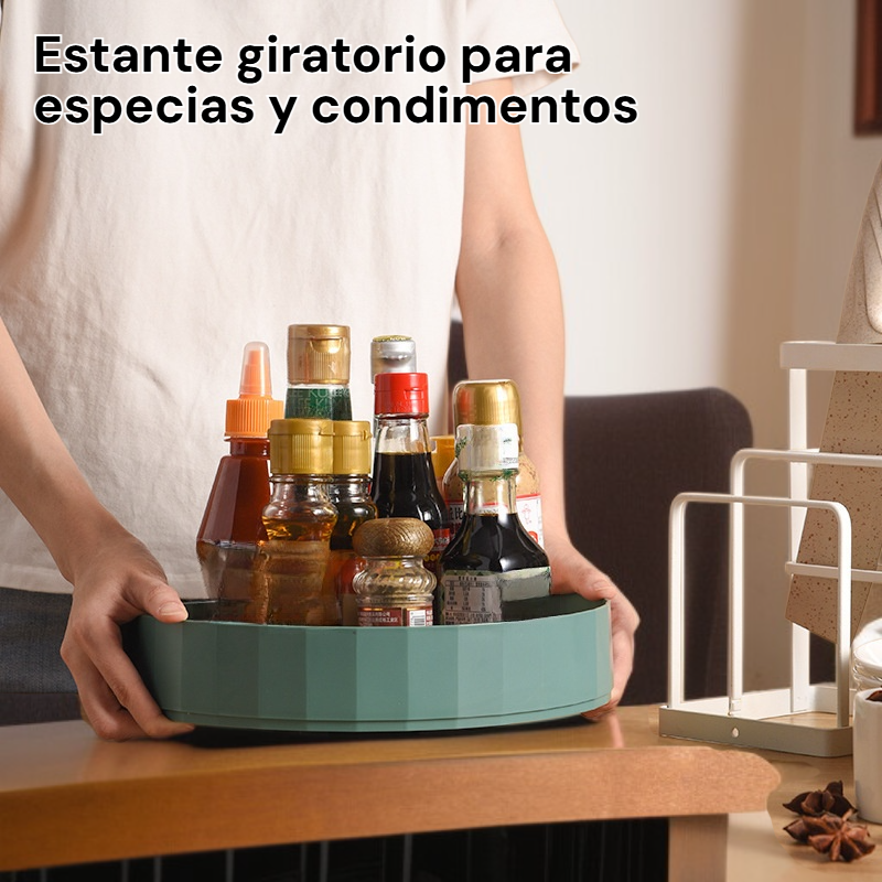  Estante giratorio para especias y condimentos 