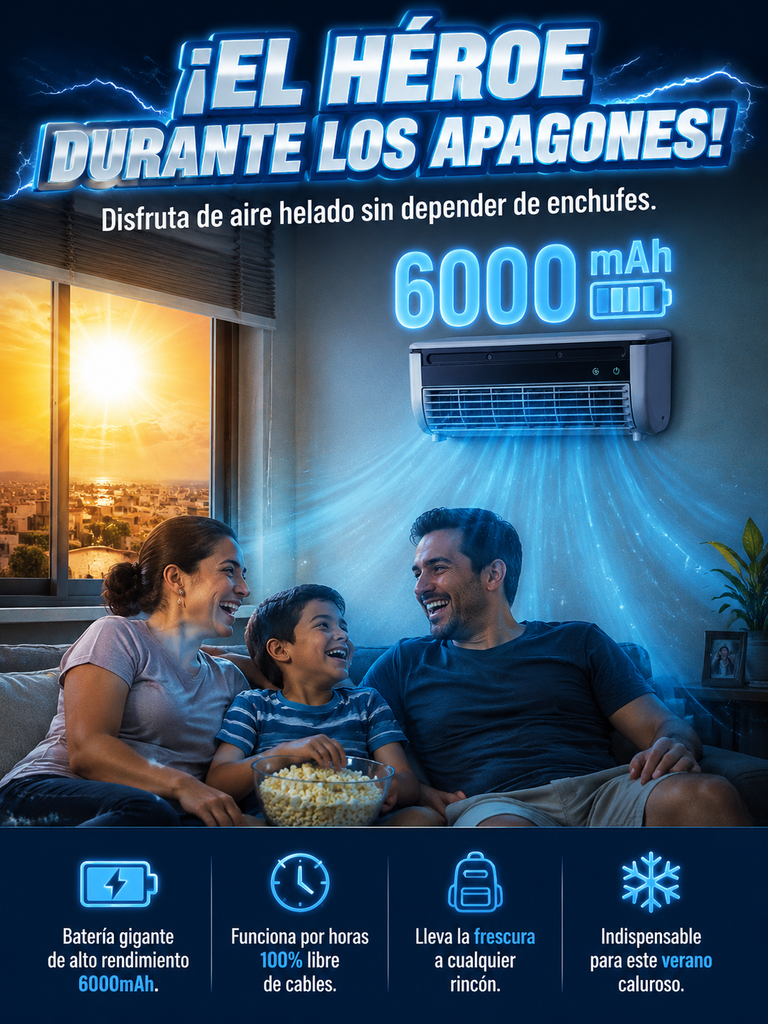 【 Zero Instalación 】Climatizador Portátil Beople: ¡Frío instantáneo sin romper muros!