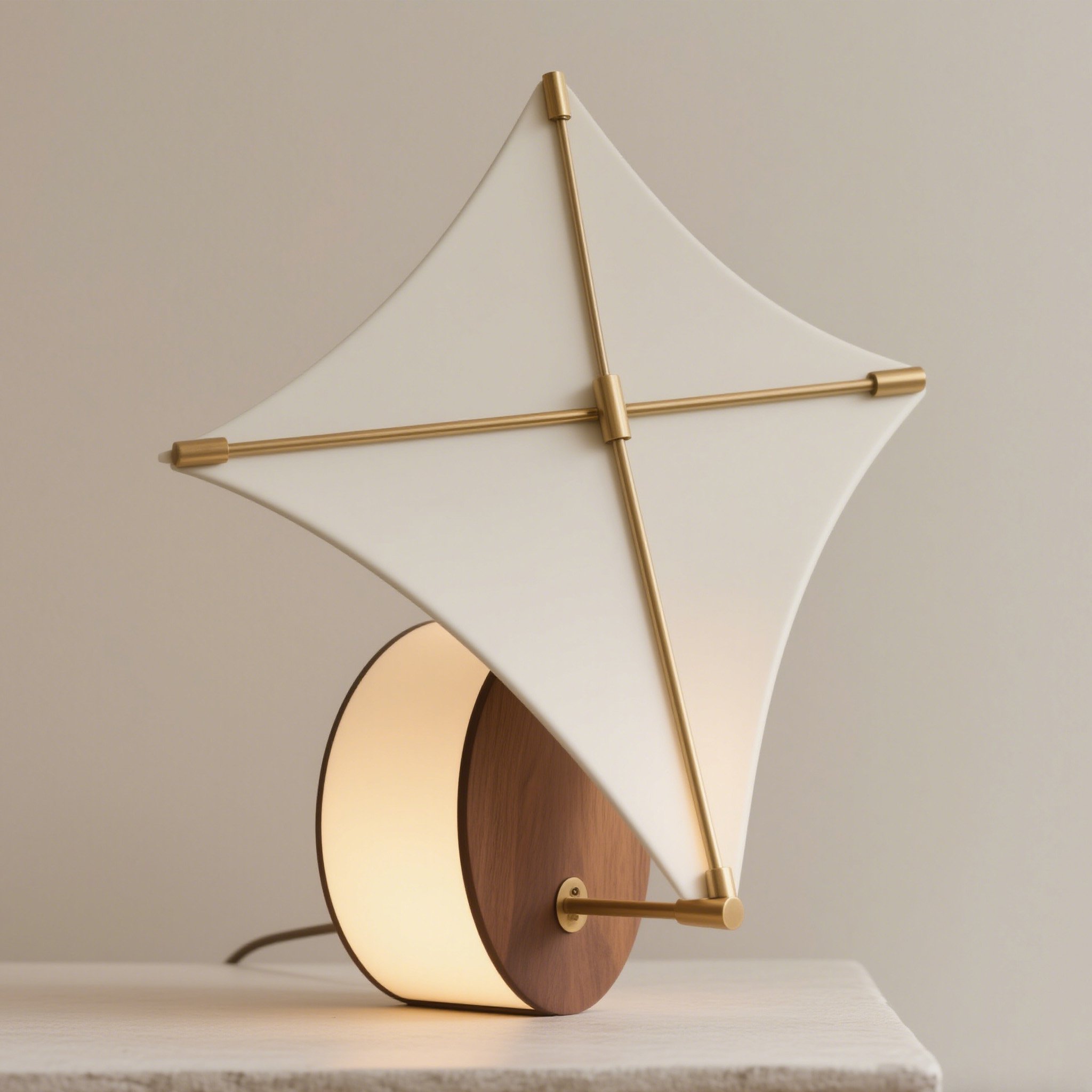 창의적인 연 디자인 조명