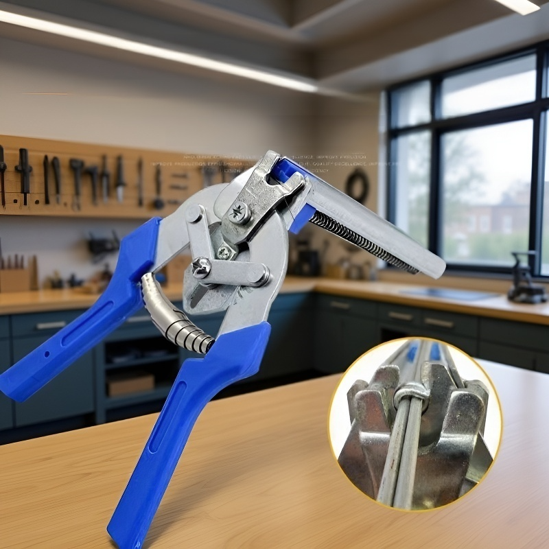 ケージクランプ Mペグ型 鶏・ウサギ・鳩ケージ用結束工具