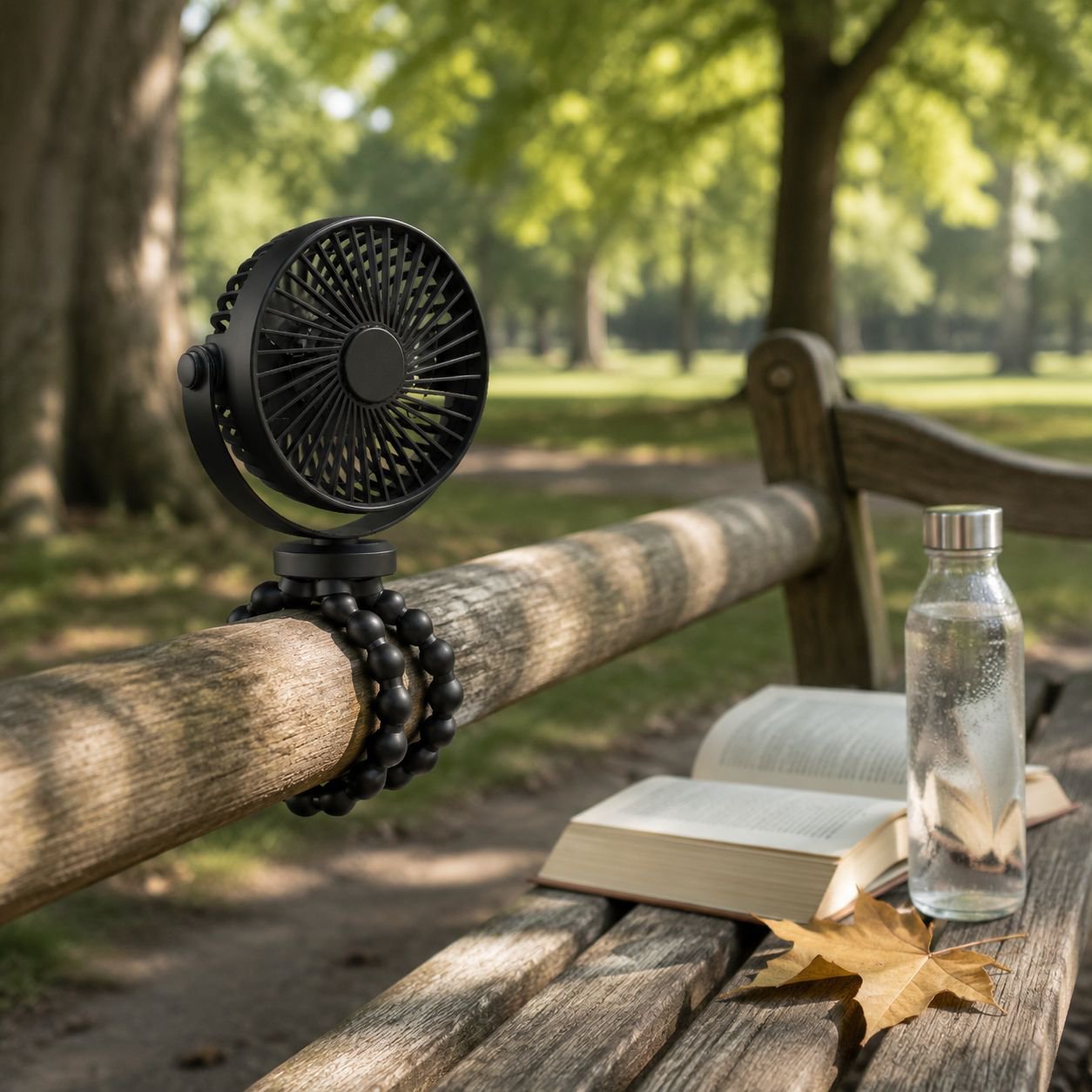 Desktop Fan Long Life Universal Octopus Fan Lasts All Day Portable Outdoor Wind Mute