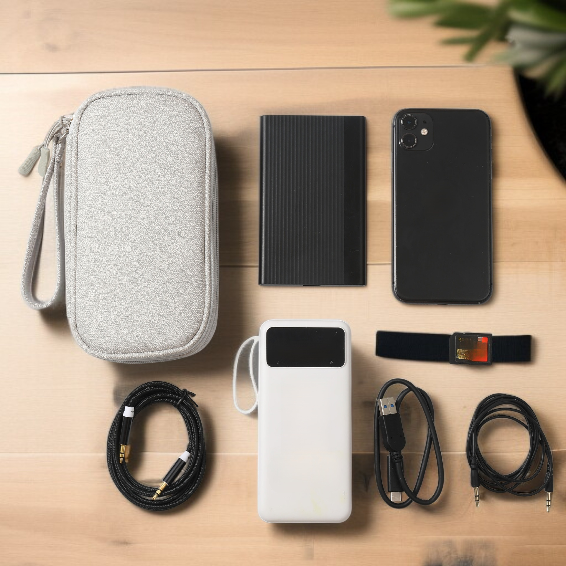 多層構造の収納バッグ