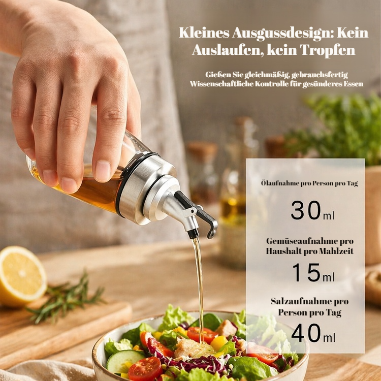 Praktische Küchenflasche für Gewürze