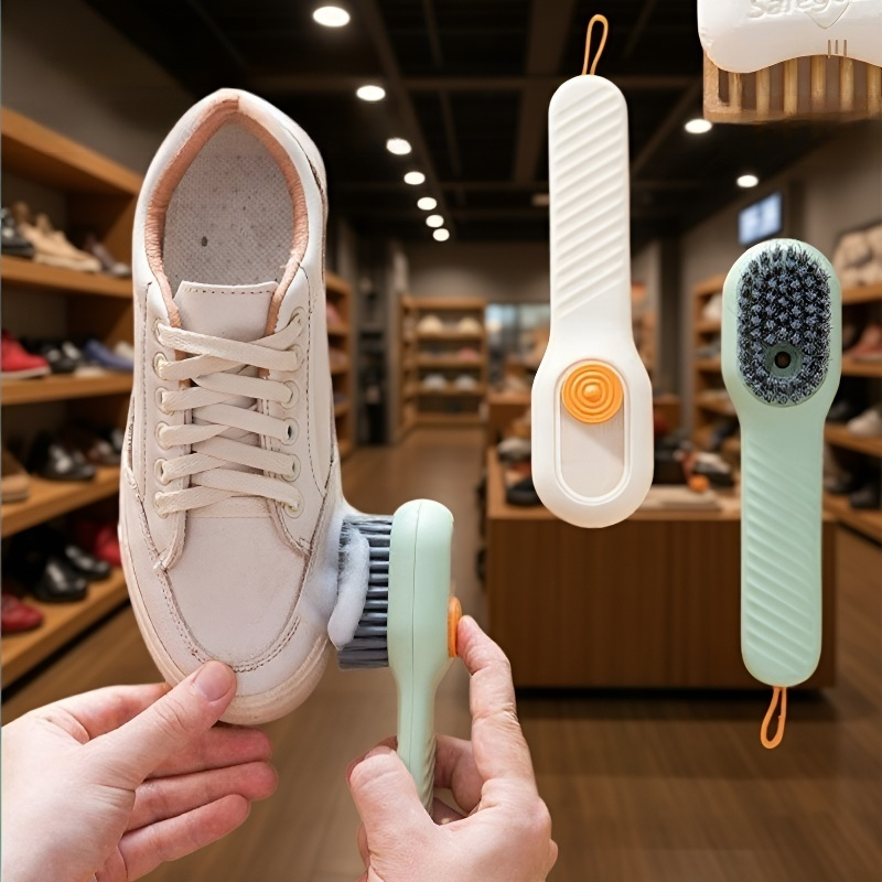 액체 충전이 가능한 다기능 신발 브러시
